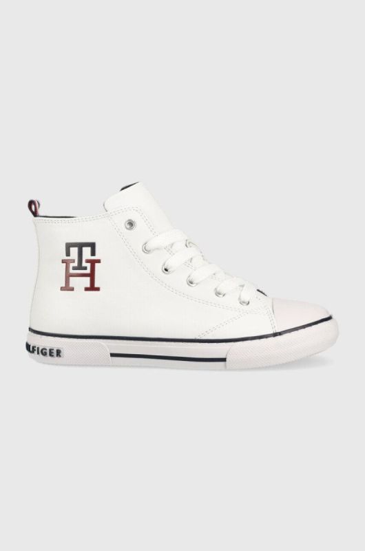 Дитячі кеди Tommy Hilfiger колір білий (2604402)