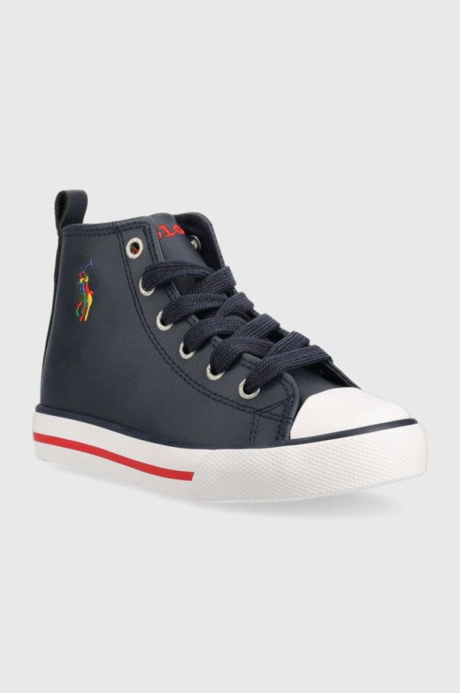 Дитячі кеди Polo Ralph Lauren колір синій (2593233) фото 2