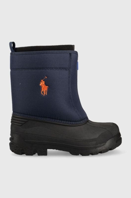 Дитячі чоботи Polo Ralph Lauren колір синій (2676637)