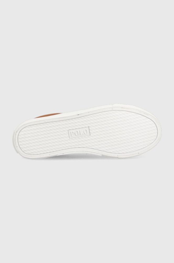Дитячі кросівки Polo Ralph Lauren колір коричневий (2597410) фото 5