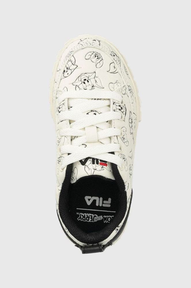 Дитячі кросівки Fila Sandblast X Tom&jerry колір білий фото 4