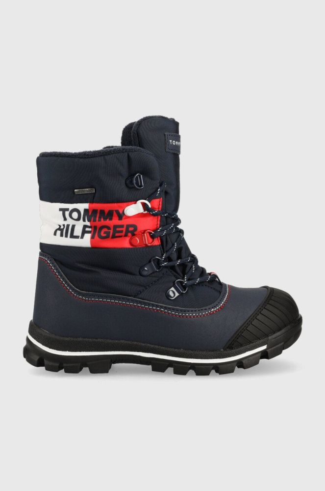 Дитячі чоботи Tommy Hilfiger колір синій (2821270)