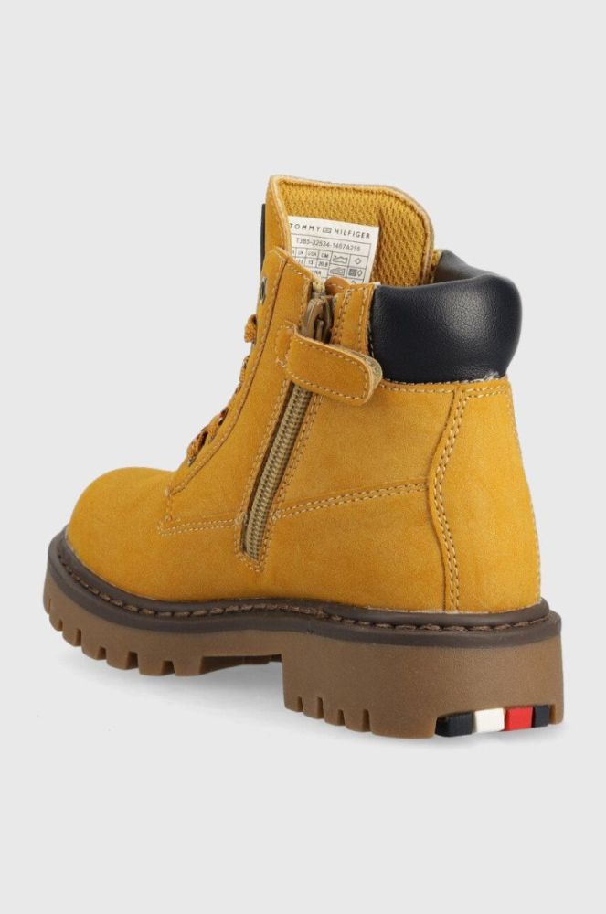 Дитячі черевики Tommy Hilfiger колір коричневий (2783640) фото 3