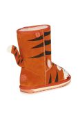 Дитячі замшеві чоботи Emu Australia Tiger колір помаранчевий