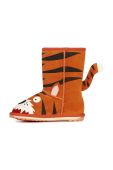 Дитячі замшеві чоботи Emu Australia Tiger колір помаранчевий