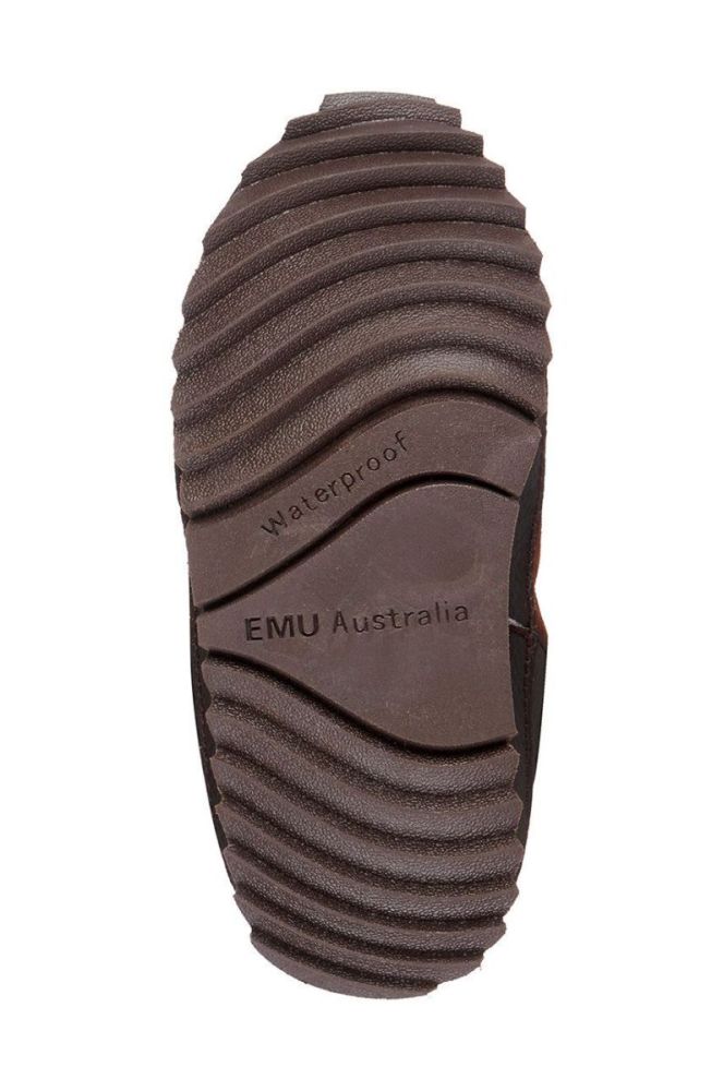 Дитячі замшеві чоботи Emu Australia Kyeema колір коричневий фото 6