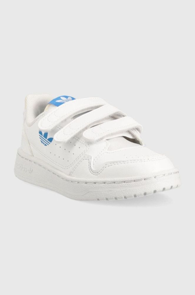 Дитячі кросівки adidas Originals Ny 90 Cf колір білий фото 2