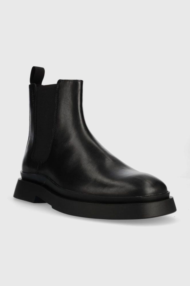 Шкіряні черевики Vagabond Shoemakers Mike чоловічі колір чорний (2641227) фото 2