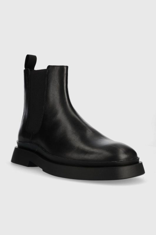 Шкіряні черевики Vagabond Shoemakers Mike чоловічі колір чорний (2641227) фото 2