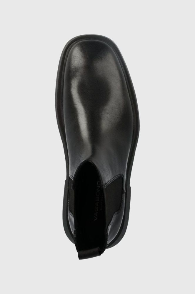 Шкіряні черевики Vagabond Shoemakers Mike чоловічі колір чорний (2641227) фото 4