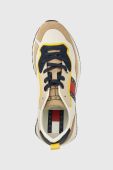 Кросівки Tommy Jeans Track Cleat колір бежевий