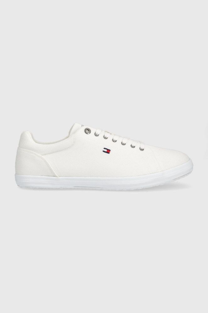 Кеди Tommy Hilfiger Iconic Vulc Mesh Logo колір білий