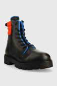 Черевики Tommy Jeans Padded Lace Up Heritage Boot чоловічі колір чорний Черевики Tommy Jeans Padded Lace Up Heritage Boot чоловічі колір чорний
