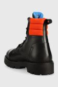 Черевики Tommy Jeans Padded Lace Up Heritage Boot чоловічі колір чорний Черевики Tommy Jeans Padded Lace Up Heritage Boot чоловічі колір чорний