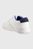 Шкіряні кросівки Tommy Jeans Retro Leather Cupsole Tjm Ess колір білий