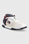 Шкіряні кросівки Tommy Jeans Tommy Jeans Skate Sneaker колір білий