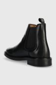 Шкіряні черевики Gant St Akron чоловічі колір чорний Шкіряні черевики Gant St Akron чоловічі колір чорний