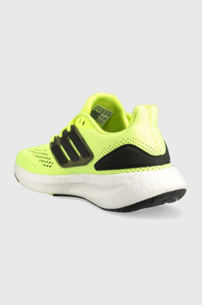 Бігові кросівки adidas Performance Pureboost 22 колір жовтий фото 3
