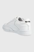 Шкіряні кросівки Reebok Classic CLUB C 85 GZ1605 колір білий GZ1605-FTW/FT/BL