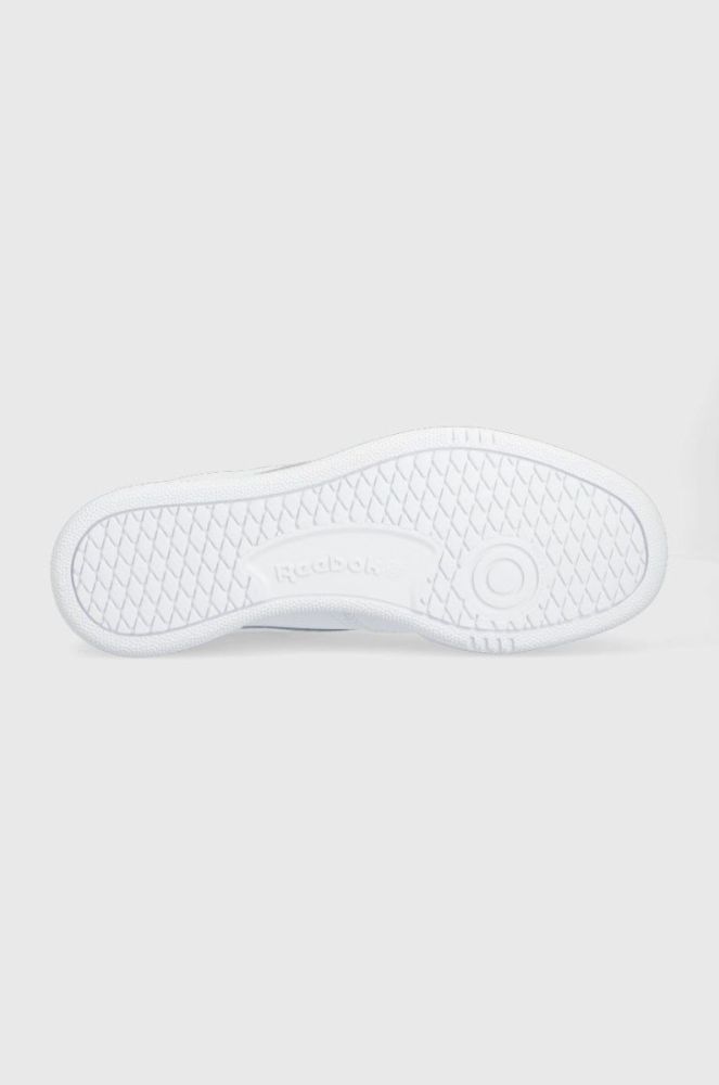 Шкіряні кросівки Reebok Classic CLUB C 85 GZ1605 колір білий GZ1605-FTW/FT/BL фото 5