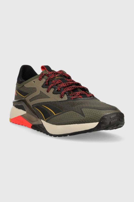 Кросівки для тренувань Reebok Nano X2 TR Adventure колір зелений фото 2