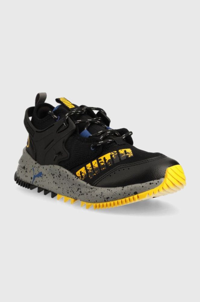Бігові кросівки Puma Pacer Future Trail колір чорний фото 2