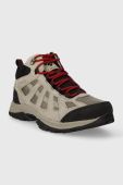 Черевики Columbia Redmond III Mid WP чоловічі колір бежевий Черевики Columbia Redmond III Mid WP чоловічі колір бежевий