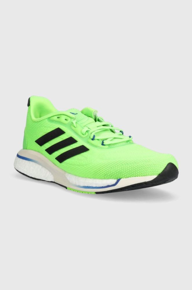 Бігові кросівки adidas Performance Supernova+ колір зелений фото 2