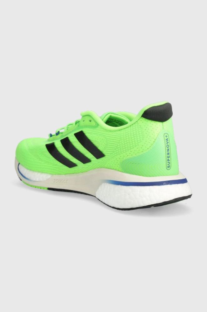 Бігові кросівки adidas Performance Supernova+ колір зелений фото 3