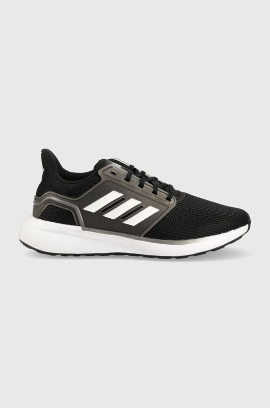 Бігові кросівки adidas eq19 run колір чорний