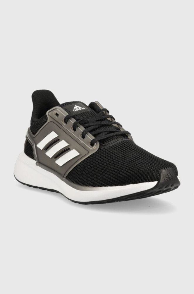 Бігові кросівки adidas EQ19 Run колір чорний фото 2