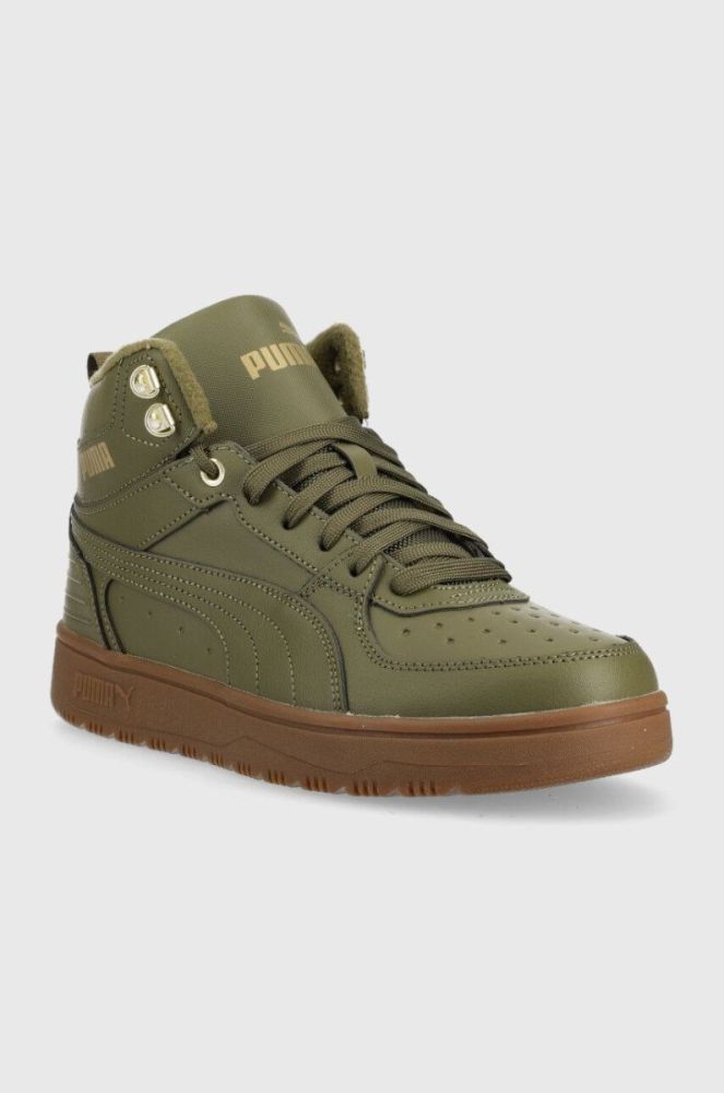 Кросівки Puma колір зелений фото 2