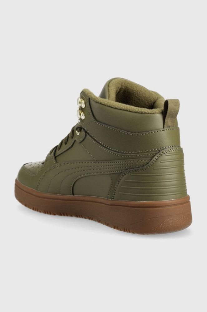 Кросівки Puma колір зелений фото 3