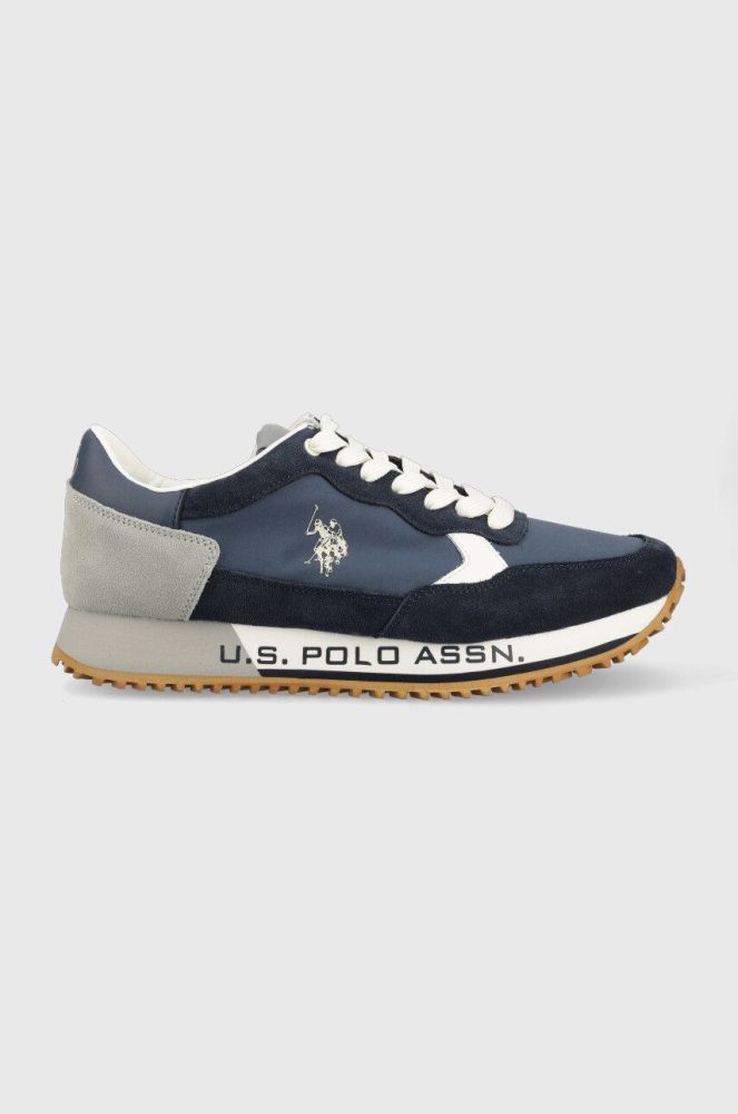 Кросівки U.S. Polo Assn. Cleef колір блакитний