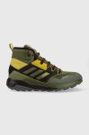 Черевики adidas TERREX Trailmaker Mid чоловічі колір зелений утеплені Черевики adidas TERREX Trailmaker Mid чоловічі колір зелений утеплені