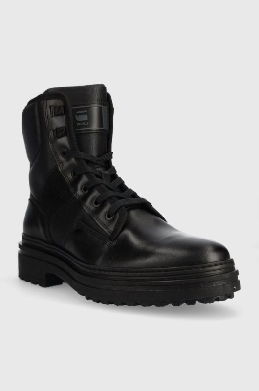 Черевики G-Star Raw Morry чоловічі колір чорний фото 2