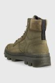 Замшеві черевики G-Star Raw Noxer чоловічі колір зелений Замшеві черевики G-Star Raw Noxer чоловічі колір зелений