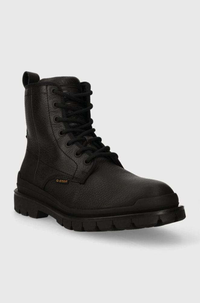Шкіряні черевики G-Star Raw Blake чоловічі колір чорний (3509475) фото 2