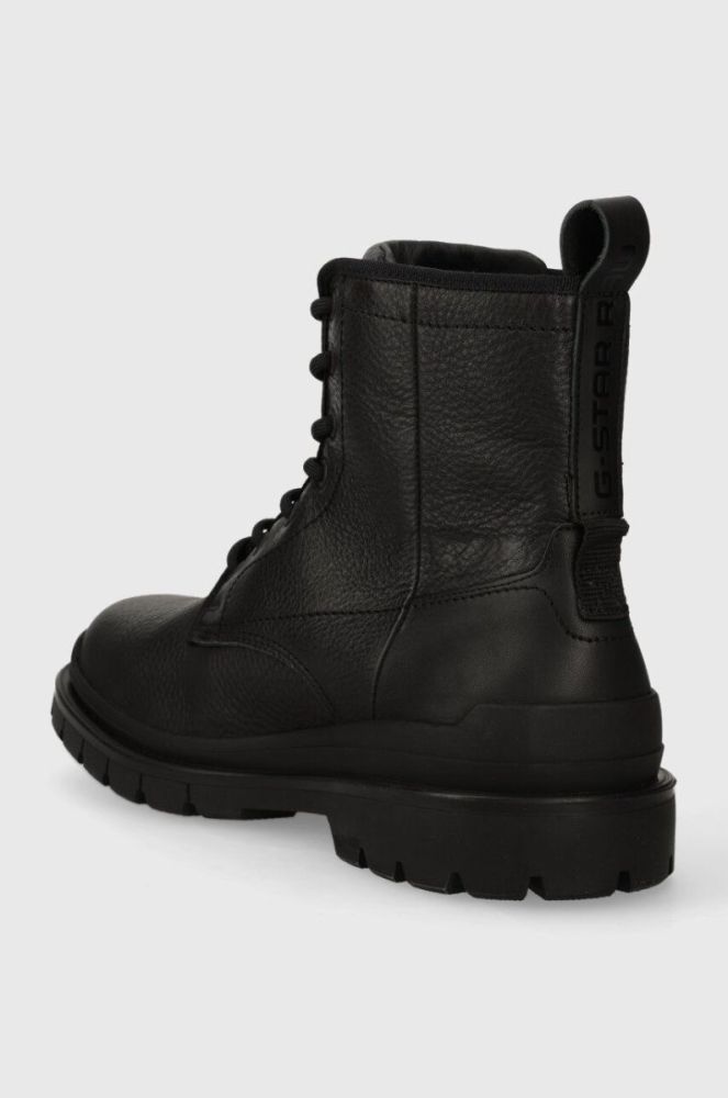 Шкіряні черевики G-Star Raw Blake чоловічі колір чорний (3509475) фото 3