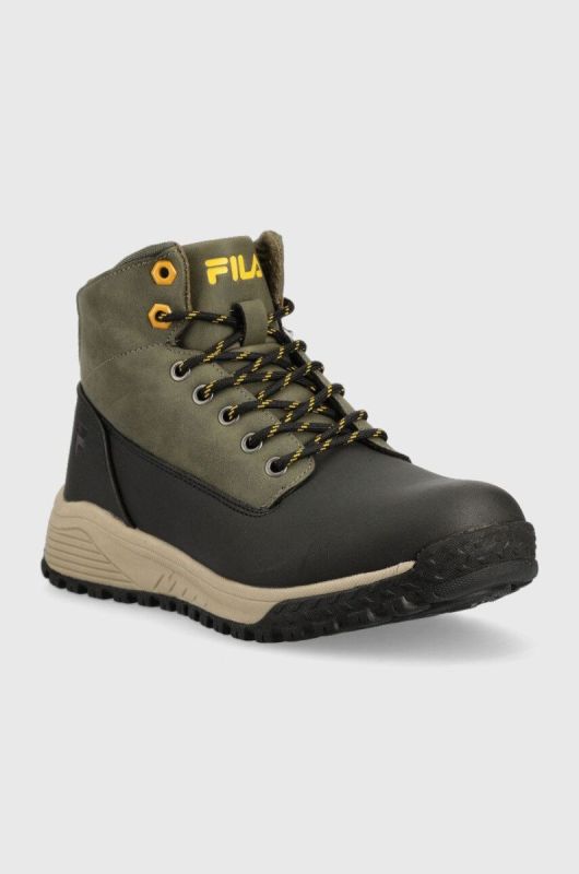 Черевики Fila Lance Xxi чоловічі колір зелений фото 2