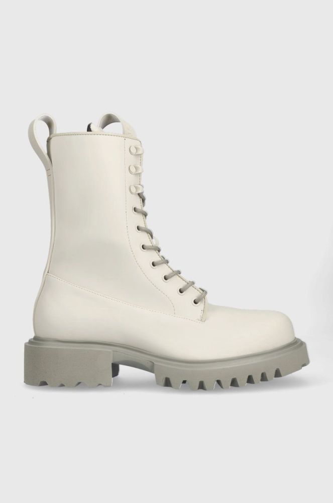 Черевики Rains 22600 Show Combat Boot чоловічі колір сірий 22600.80-80.Cement