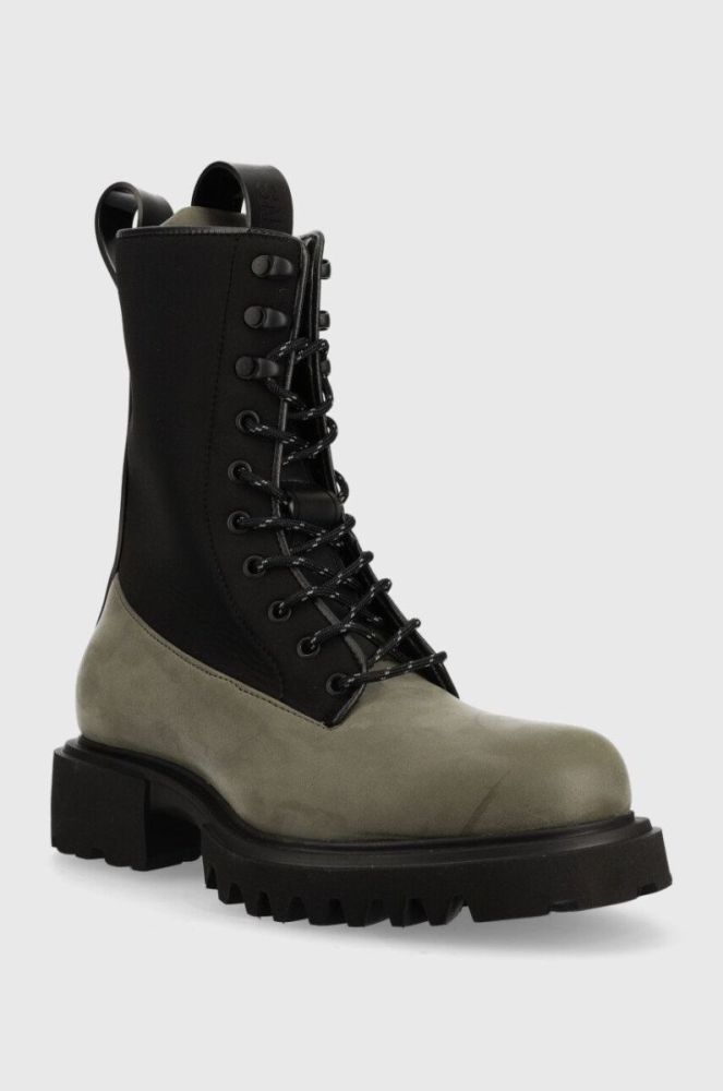 Черевики Rains 22610 Show Combat Boot Neopren чоловічі колір чорний 22610.65-65.Evergre фото 2
