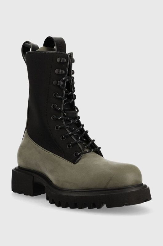 Черевики Rains 22610 Show Combat Boot Neopren чоловічі колір чорний 22610.65-65.Evergre фото 2
