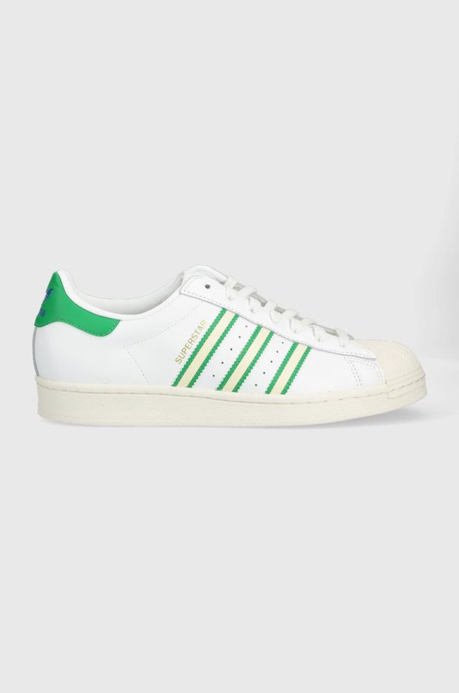 Шкіряні кросівки adidas Originals Superstar колір білий