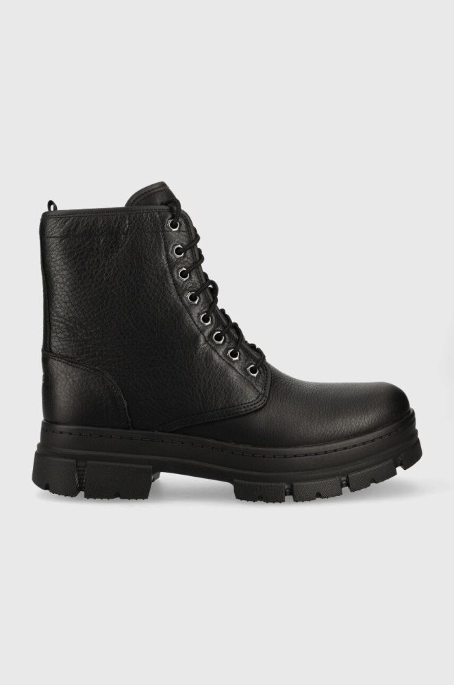 Шкіряні черевики UGG M Skyview Service Boot чоловічі колір чорний