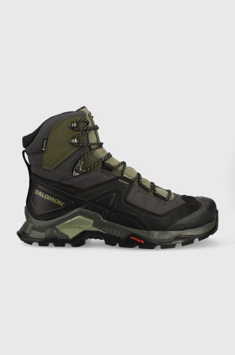 Черевики Salomon Quest Element GTX чоловічі колір зелений Черевики Salomon Quest Element GTX чоловічі колір зелений