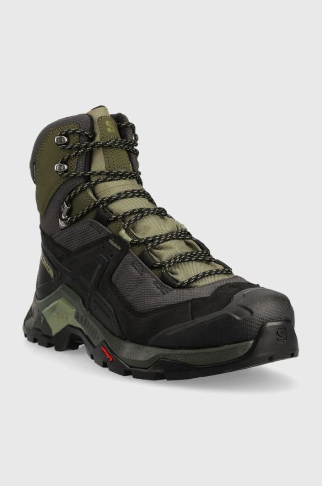 Черевики Salomon Quest Element GTX чоловічі колір зелений фото 2