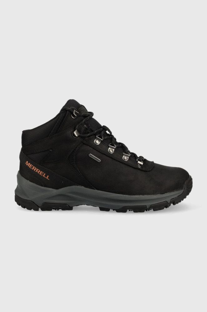 Черевики Merrell Erie Mid Leather Waterproof чоловічі колір чорний