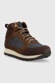 Черевики Merrell Alpine Sneaker 2 Mid Polar Waterproof чоловічі колір коричневий утеплене Черевики Merrell Alpine Sneaker 2 Mid Polar Waterproof чоловічі колір коричневий утеплене