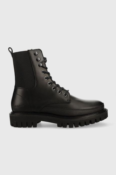 Шкіряні черевики Tommy Hilfiger чоловічі колір чорний (2782558) Шкіряні черевики Tommy Hilfiger чоловічі колір чорний (2782558)